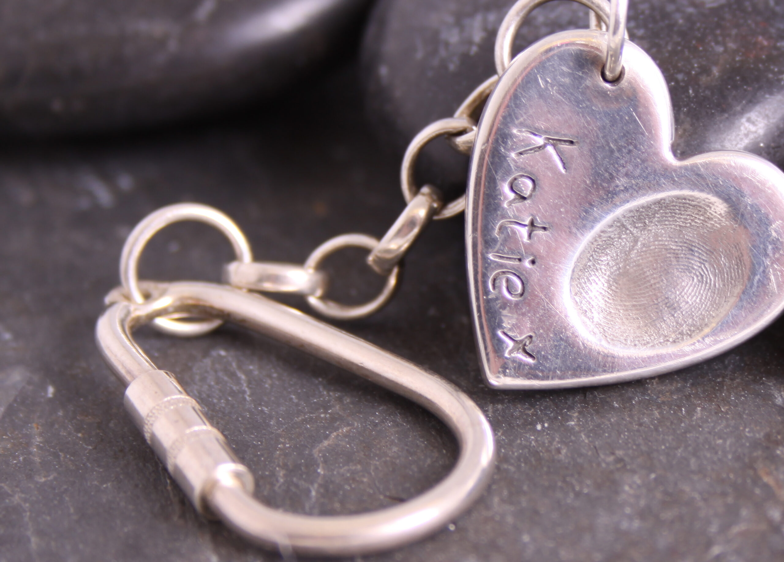 Fingerprint keyring